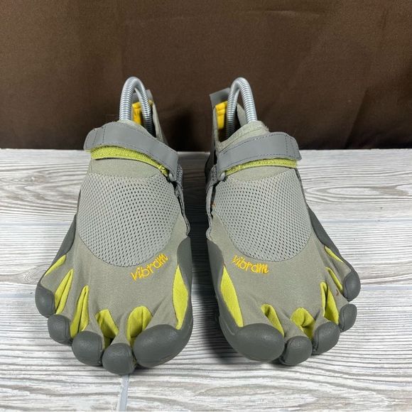 Vibram FiveFingers KSO Grey Green Barefoot Minimalist Running Shoe Womens Size 9 - Picture 2 of 11